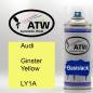 Preview: Audi, Ginster Yellow, LY1A: 400ml Sprühdose, von ATW Autoteile West.